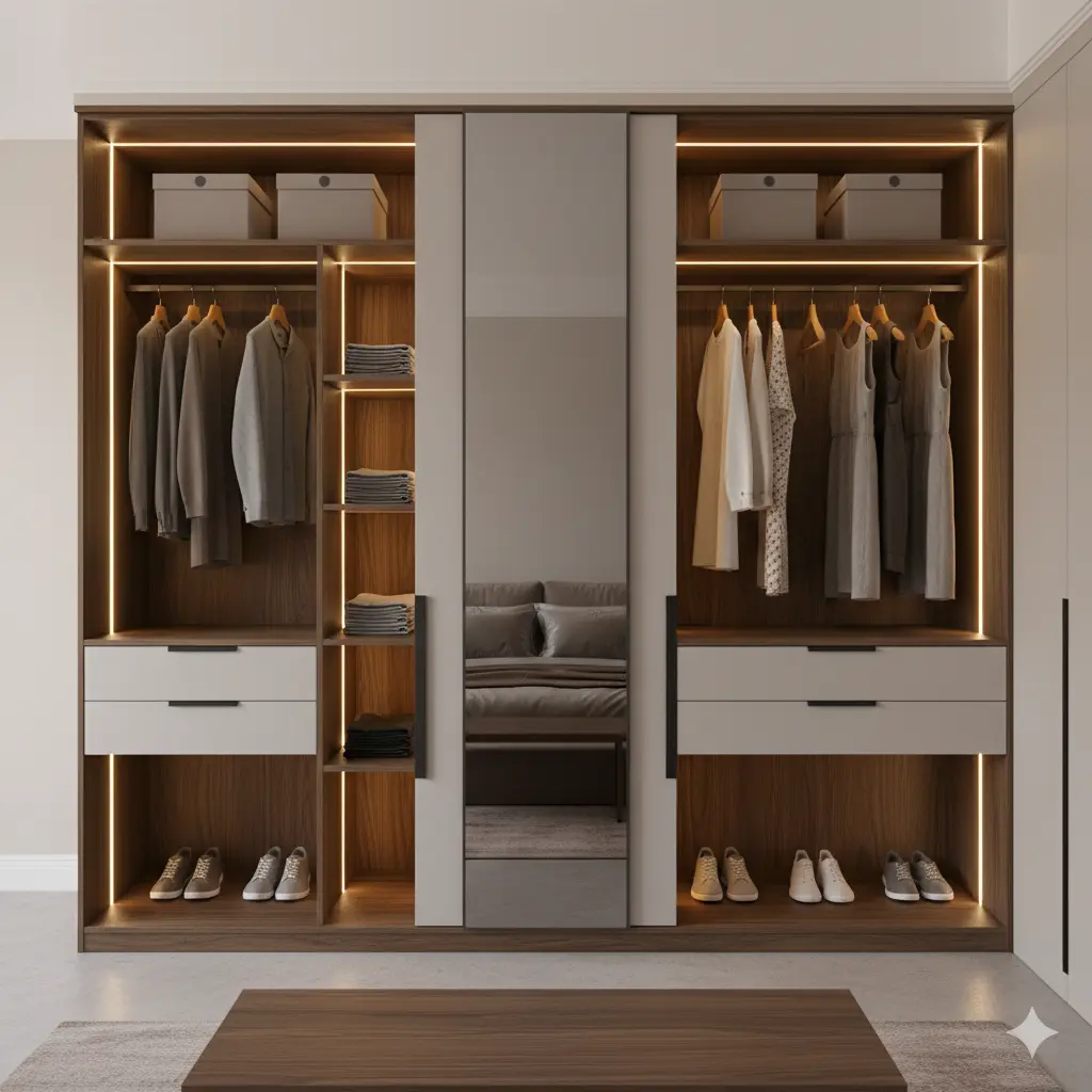 Custom Floor-to-Ceiling Wardrobes and Closets