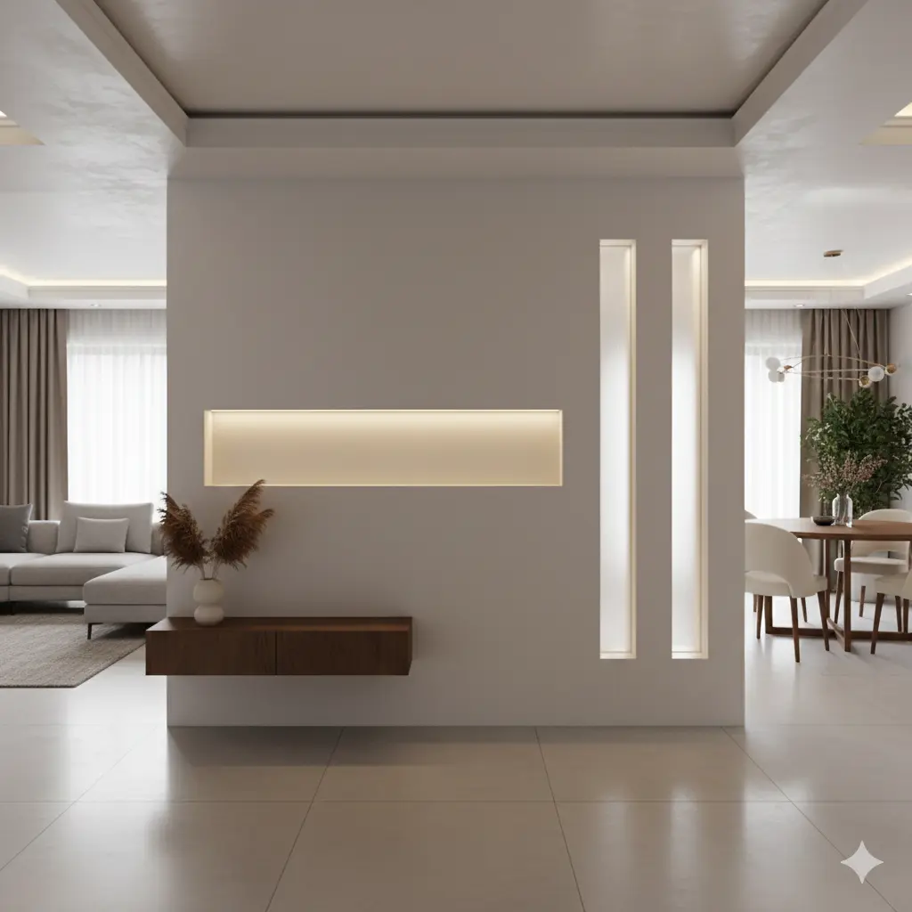 Open Floor Plans: Using Architectural Partitions as Dividers